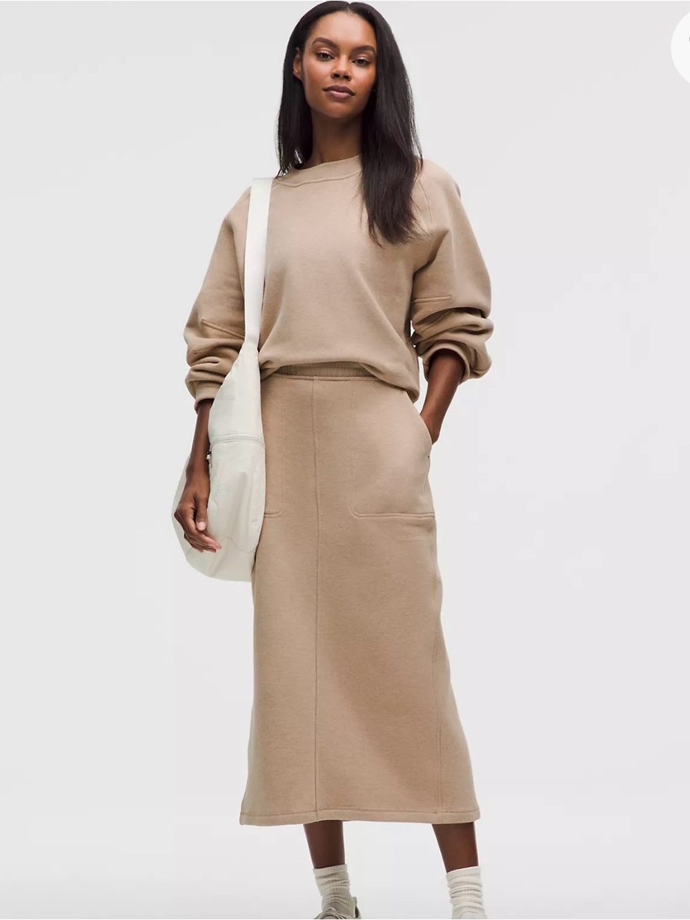 ISO - Lululemon loungeful high-rise midi skirt